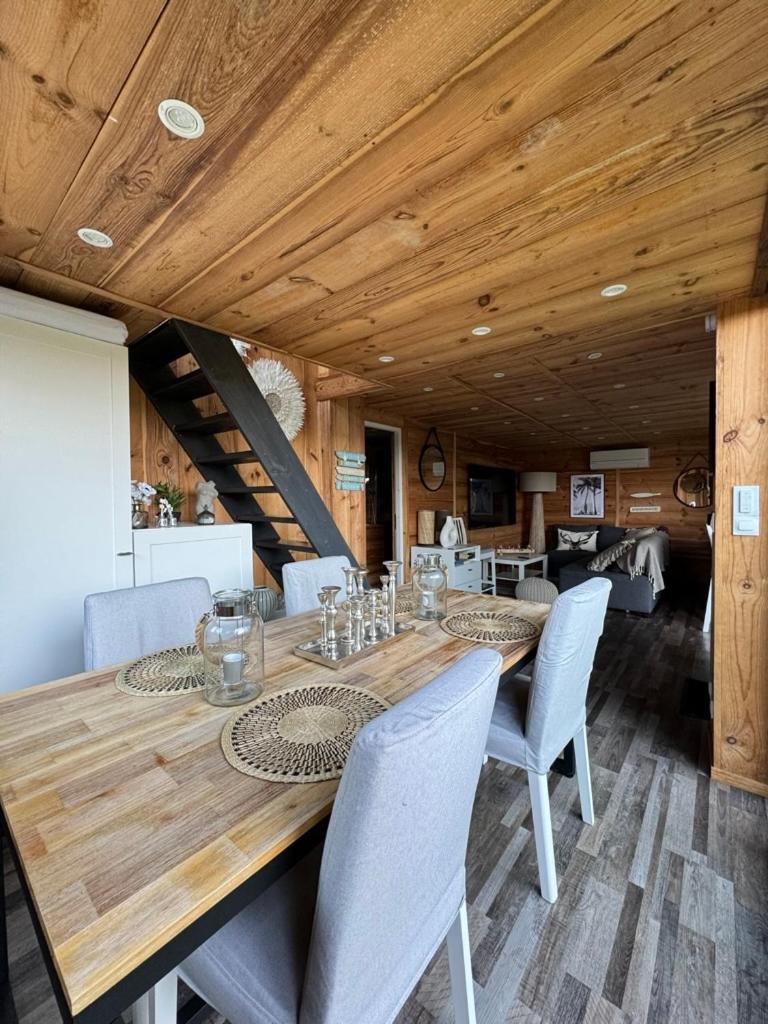 Chalet Et Jaccuzy Sur La Plage Biscarrosse Exteriér fotografie